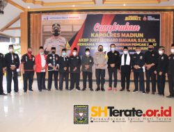 Kangmas R. Moerdjoko HW Hadiri Acara Cangkrukan Tokoh Pencak Silat Besama Kapolres Madiun