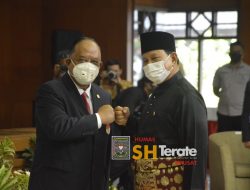 Ketua Umum KONI Letjen TNI Marciano Norman Lantik Letjen TNI Purn Prabowo Subianto dan Jajaran Sebagai Pengurus PB IPSI Masa Bakti 2021-2025