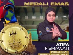 Kembali Harumkan Nama Indonesia, Atifa Fismawati Warga SH Terate Cabang Tegal Raih Medali Emas di Sea Games 2023 di Kamboja