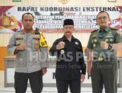 Kangmas R. Moerdjoko HW bersama TNI-Polri Gelar Rakor Eksternal Persiapan Pengamanan Deklarasi Pemilu Damai PSHT 2024
