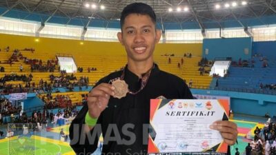 Merebutkan Piala Kemenpora 2023, PSHT Komisariat Batalyon Arhanud 4/AAY Cabang Makassar Raih 1 Medali Emas, 3 Medali Perunggu