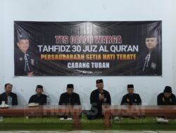 Cabang Tuban Gratiskan Biaya Pengesahan Warga Hafidz Qur’an
