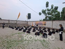 Sebanyak 41 Siswa Putih Mengikuti Ujian Kelayakan dan Pendadaran Calon Warga Baru PSHT Karawang 2025