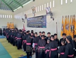 PSHT Cabang Kotim Gelar Kenaikan Sabuk Polos ke Sabuk Jambon