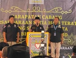 Kangmas Drs. R. Moerdjoko H.W Saat Sambutan di Parapatan Cabang DKI Jakarta : “Siapapun Yang Ditetapkan Menjadi Pengurus Cabang, Harus Legowo”