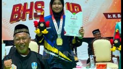 Atlet PSHT Cabang Ponorogo – Pusat Madiun Dinika Nur Afina Raih Emas di Kejurprov Pencak Silat BHS Cup 2026