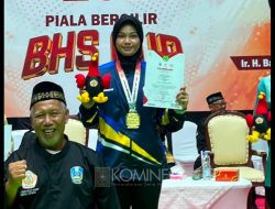 Atlet PSHT Cabang Ponorogo – Pusat Madiun Dinika Nur Afina Raih Emas di Kejurprov Pencak Silat BHS Cup 2026