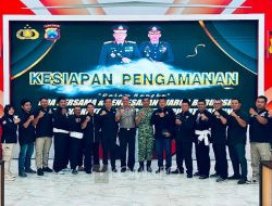 Bersama Polres dan Pengurus Perguruan Silat se-Kediri Raya, PSHT Cabang Kediri – Pusat Madiun Ikuti Deklarasi Damai 2026
