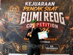 Serda Aliadi Hamam, Warga SH Terate Ranting Limpung Cabang Batang – Pusat Madiun Raih Juara 1 Bumi Reog Competition 2026