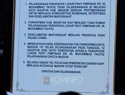 Hasil Rakor Lintas Sektor Sepakati Parluh PSHT Pimpinan Dr. Ir. Taufiq Gagal di Madiun